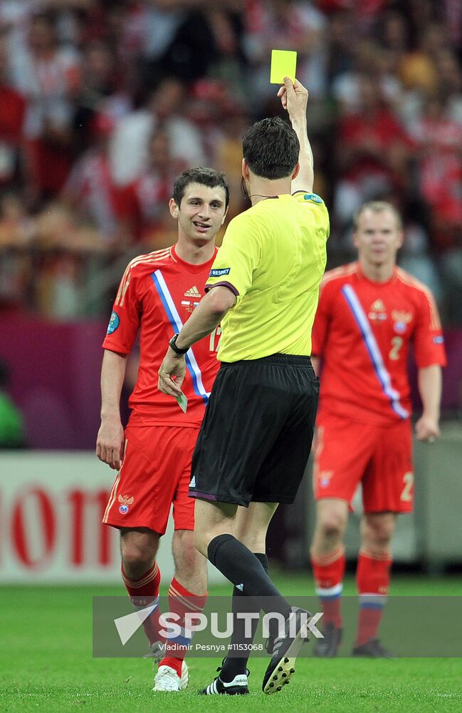Football Euro 2012. Match Poland vs. Russia