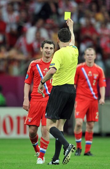 Football Euro 2012. Match Poland vs. Russia