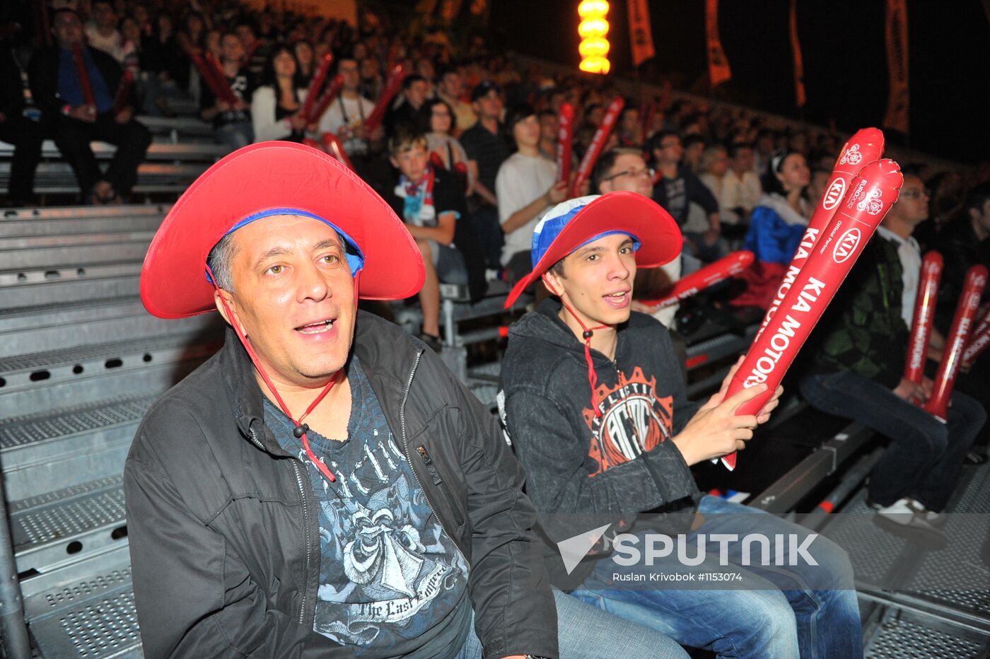 Live transmission of Euro 2012 match between Russia and Poland