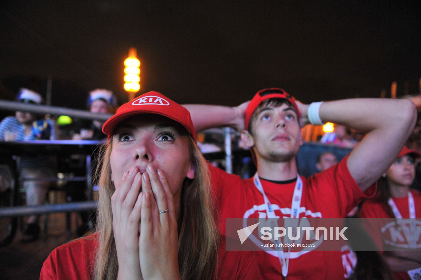 Live transmission of Euro 2012 match between Russia and Poland