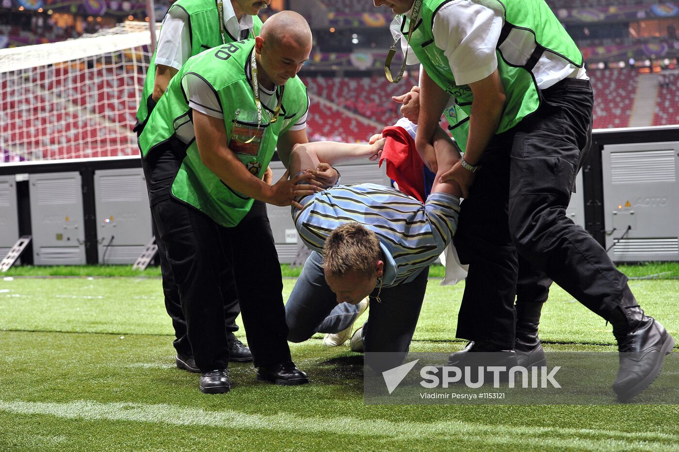 Football Euro 2012. Poland vs. Russia