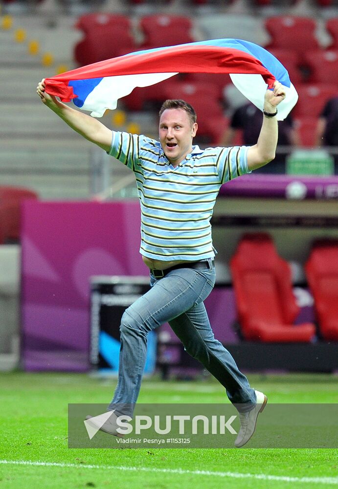 Football Euro 2012. Poland vs. Russia