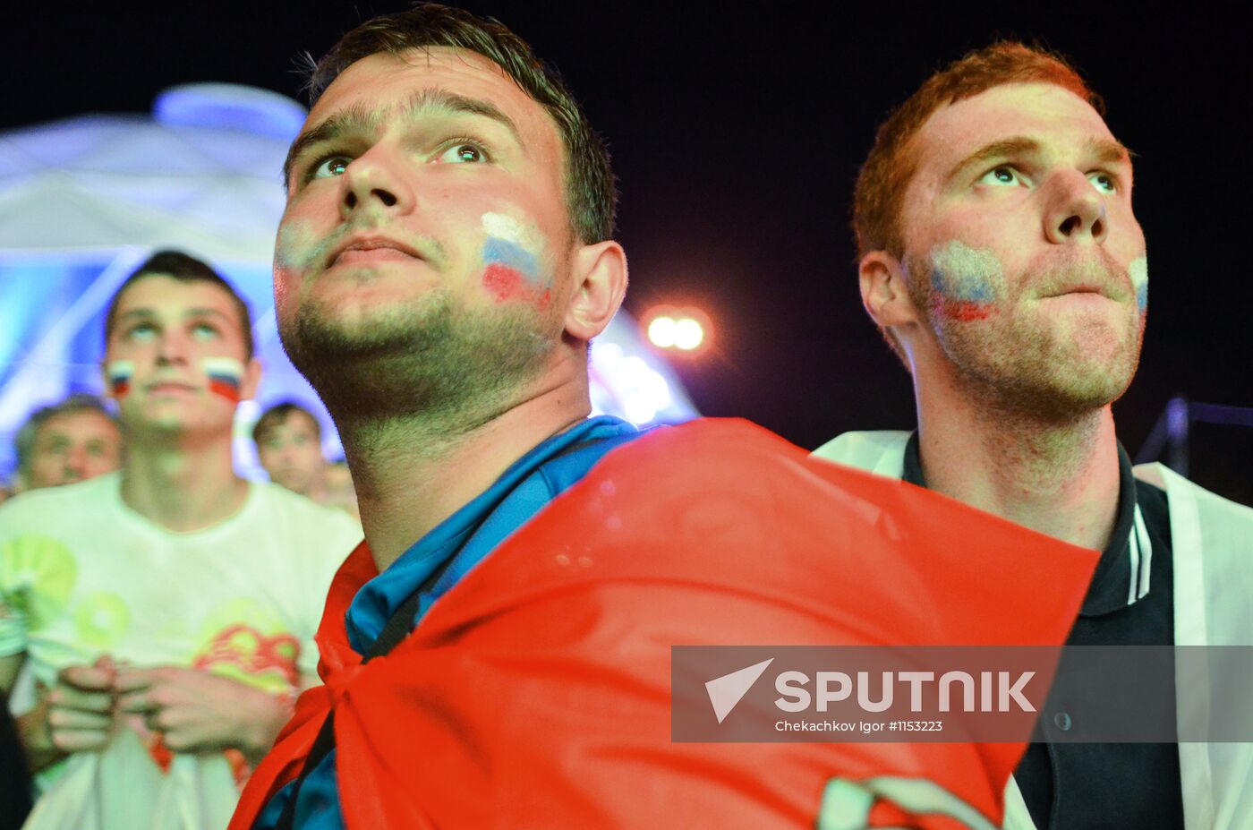 Live transmission of Euro 2012 match between Russia and Poland