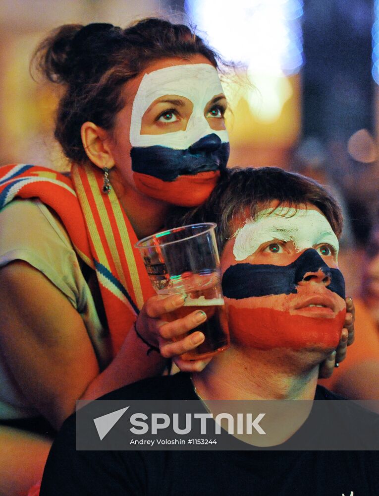 Live transmission of Euro 2012 match between Russia and Poland