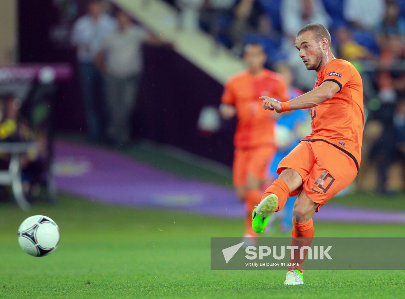 Football Euro 2012. Netherlands vs. Germany