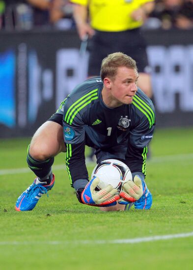Football Euro 2012. Netherlands vs. Germany