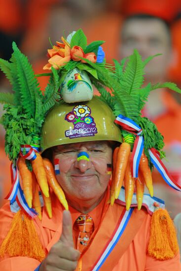 Football Euro 2012. Netherlands vs. Germany