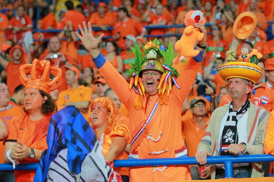 Football Euro 2012. Netherlands vs. Germany