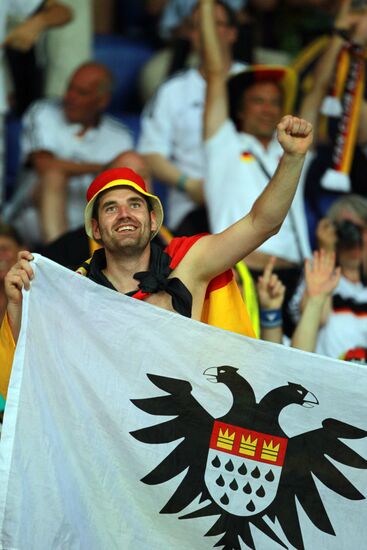 Football Euro 2012. Netherlands vs. Germany