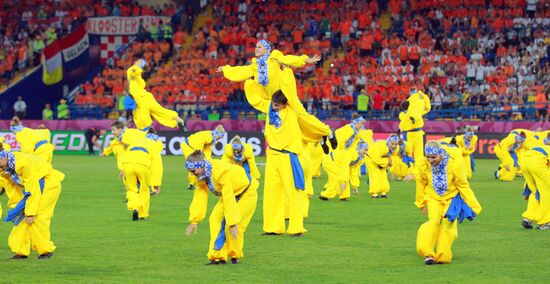 Football Euro 2012. Netherlands vs. Germany