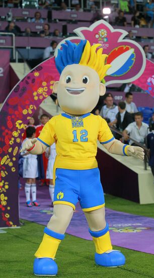 Football Euro 2012. Netherlands vs. Germany