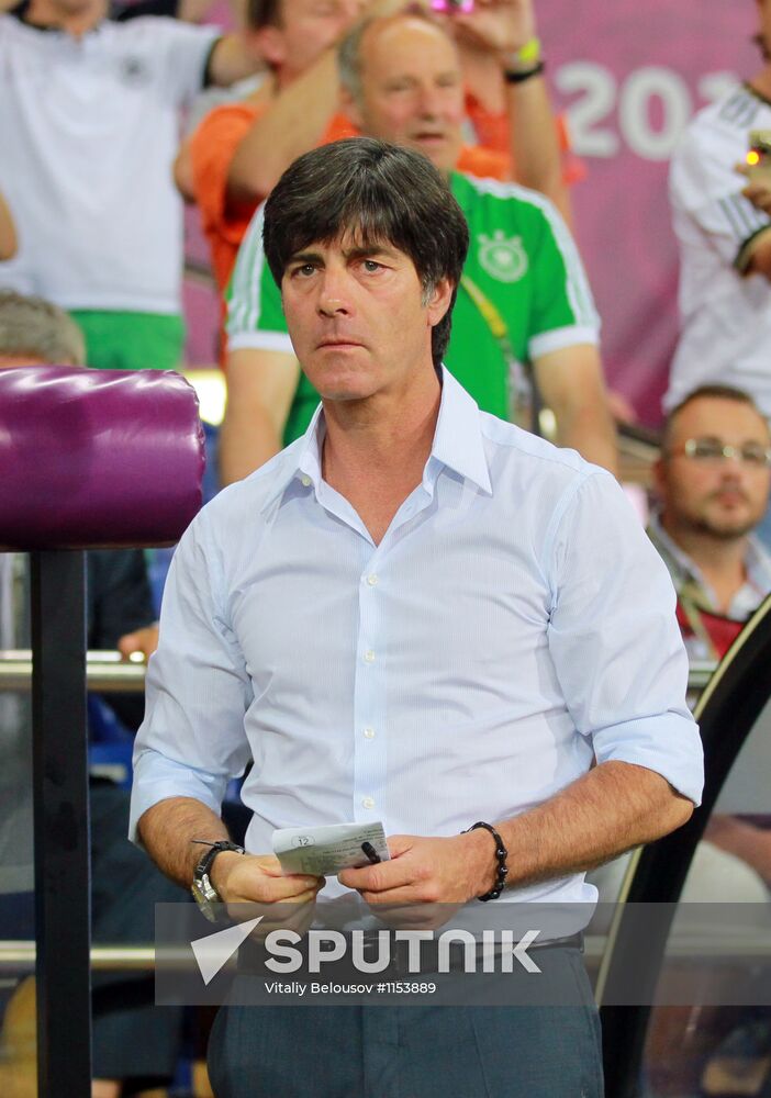 Football Euro 2012. Netherlands vs. Germany