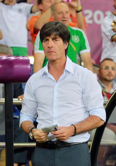 Football Euro 2012. Netherlands vs. Germany