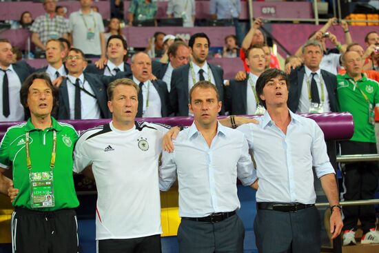 Football Euro 2012. Netherlands vs. Germany