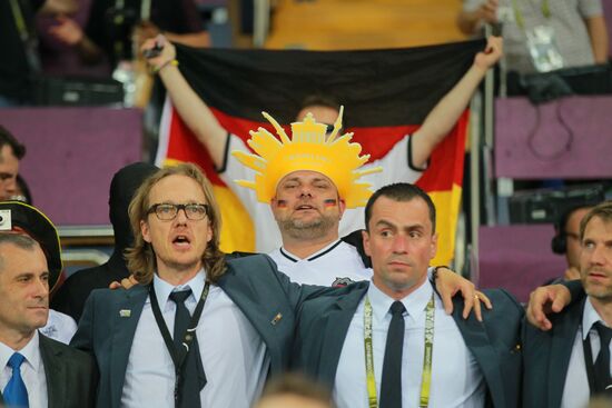 Football Euro 2012. Netherlands vs. Germany