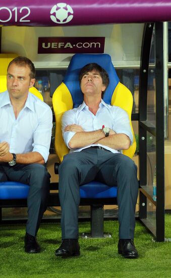 Football Euro 2012. Netherlands vs. Germany