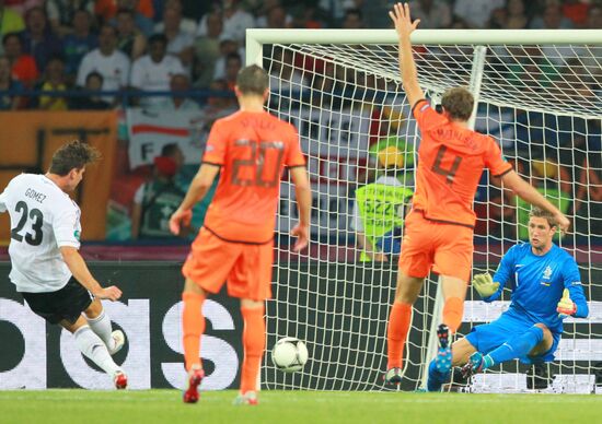 Football Euro 2012. Netherlands vs. Germany