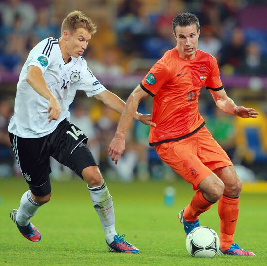 Football Euro 2012. Netherlands vs. Germany