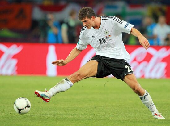 Football Euro 2012. Netherlands vs. Germany