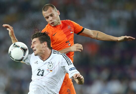 Football Euro 2012. Netherlands vs. Germany
