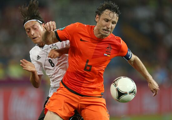 Football Euro 2012. Netherlands vs. Germany