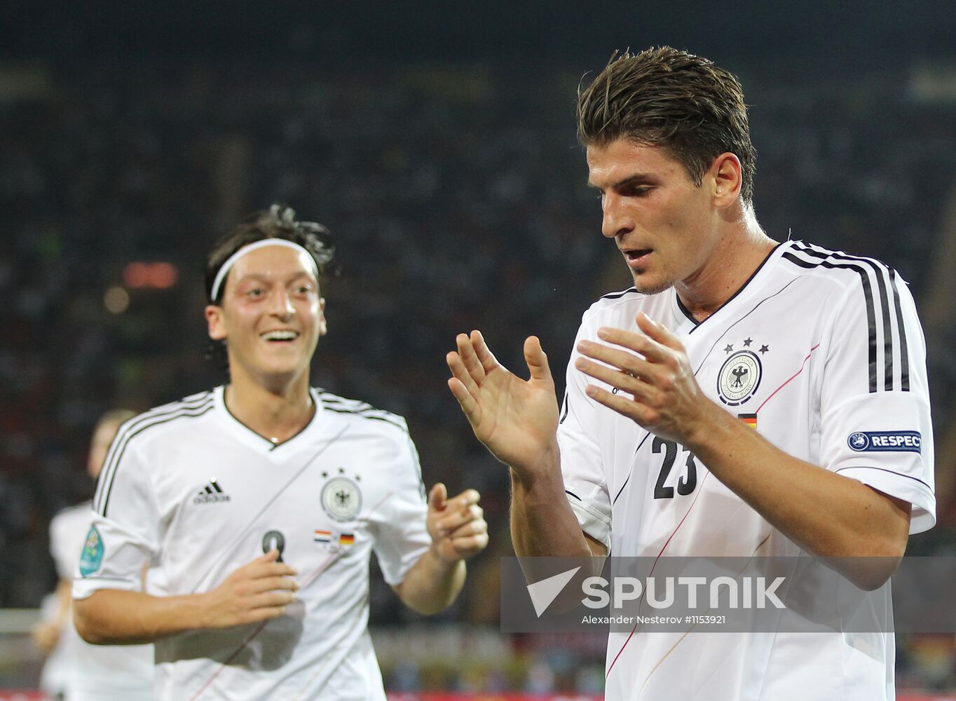 Football Euro 2012. Netherlands vs. Germany