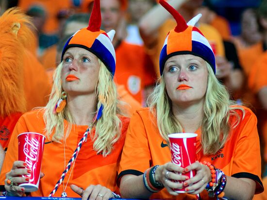 Football Euro 2012. Netherlands vs. Germany