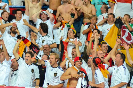 Football Euro 2012. Netherlands vs. Germany