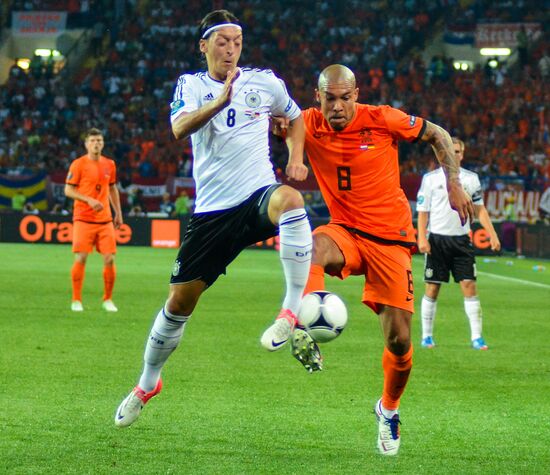 Football Euro 2012. Netherlands vs. Germany