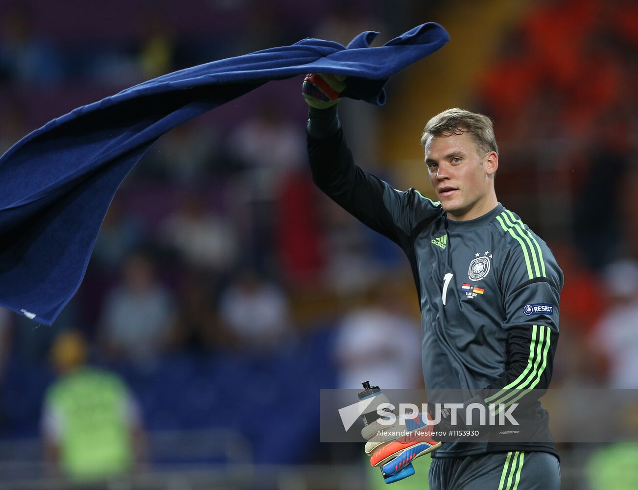 Football Euro 2012. Netherlands vs. Germany