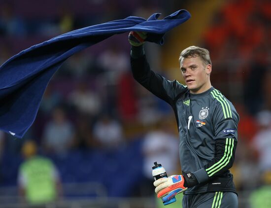 Football Euro 2012. Netherlands vs. Germany