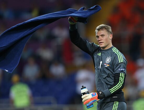 Football Euro 2012. Netherlands vs. Germany