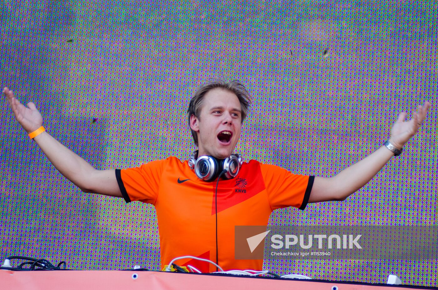 Performance by DJ Armin van Buren in Kharkov