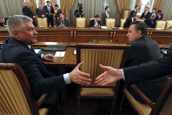 Russian Government meeting, 14 June 2012