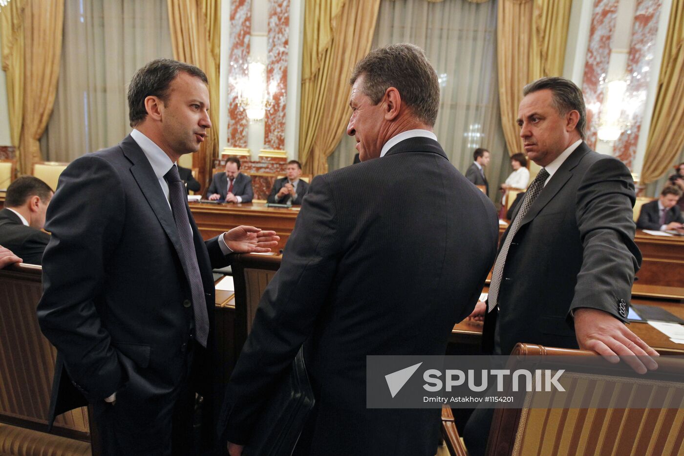 Russian Government meeting, 14 June 2012