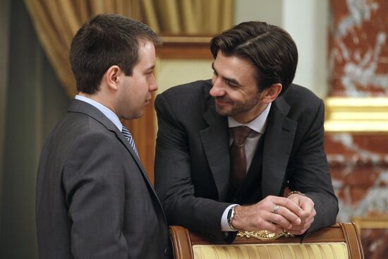 Russian Government meeting, 14 June 2012