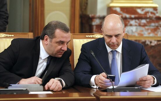 Russian Government meeting, 14 June 2012