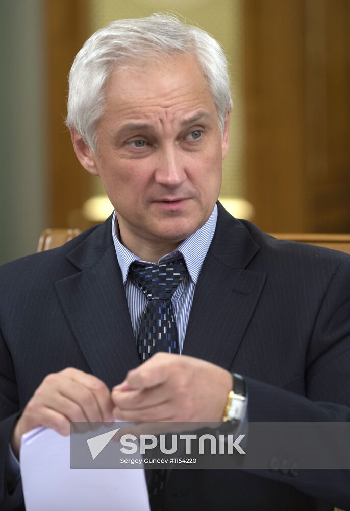 Russian Government meeting, 14 June 2012