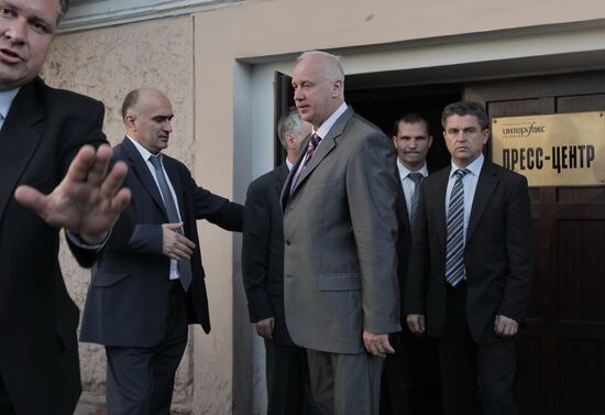 Aleaxander Bastrykin meets with chief editors of various media