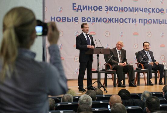 Dmitry Medvedev's working visit to Northwestern Federal District