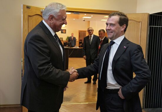 Dmitry Medvedev's working visit to Northwestern Federal District