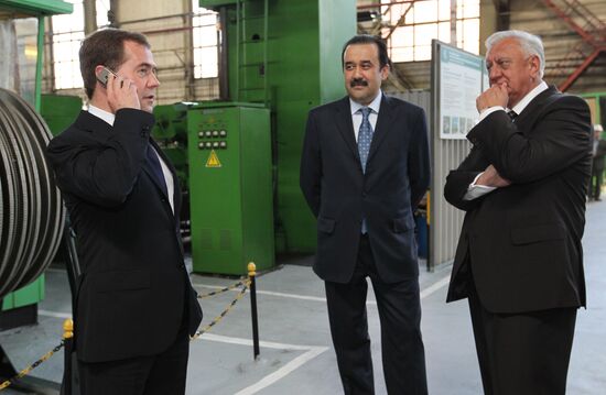 Dmitry Medvedev's working visit to Northwestern Federal District