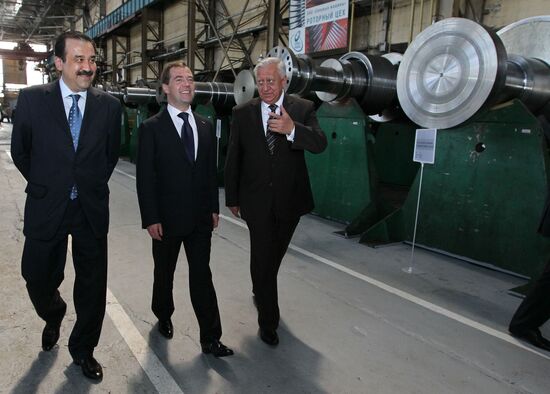 Dmitry Medvedev's working visit to Northwestern Federal District