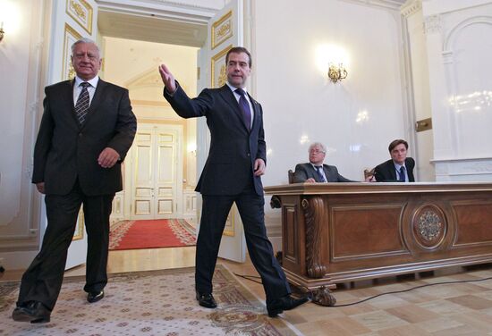 Dmitry Medvedev's working visit to Northwestern Federal District