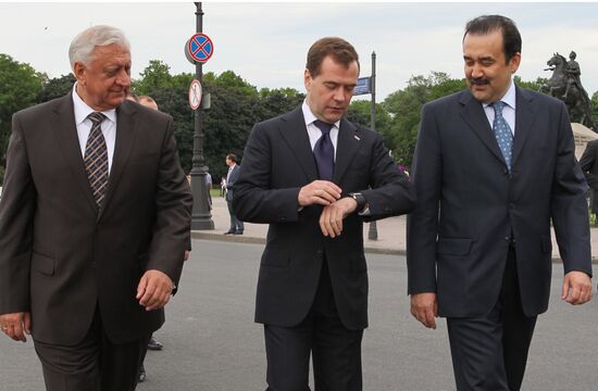 Dmitry Medvedev's working visit to Northwestern Federal District