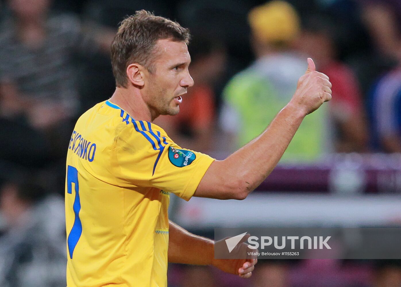 Football Euro 2012. Ukraine vs. France