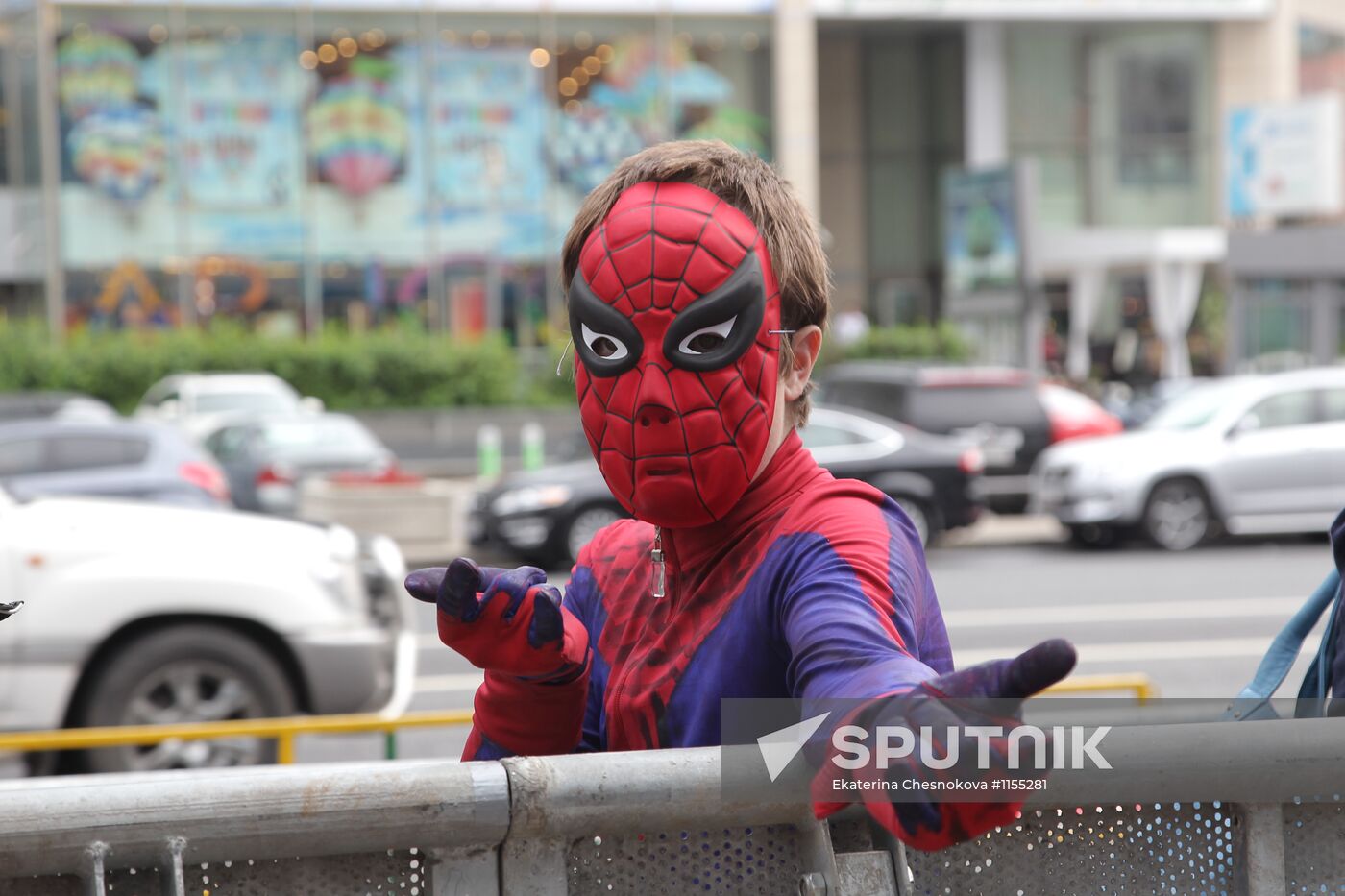 Premiere of Marc Webb film "New Spiderman"