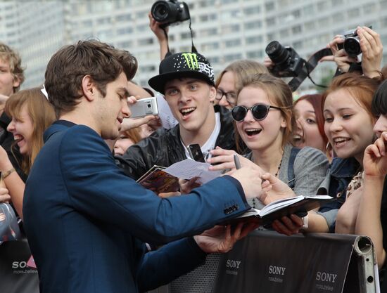 Premiere of Marc Webb film "New Spiderman"