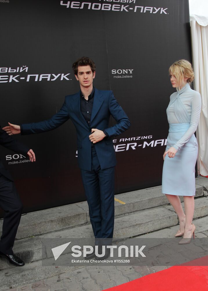 Premiere of new Mark Webb film "New Spiderman"
