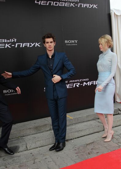 Premiere of new Mark Webb film "New Spiderman"